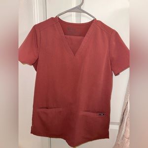 Figs Casma Three-Pocket Scrub Top.